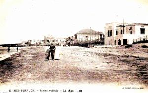 Sidi-Ferruch - La Plage en 1918